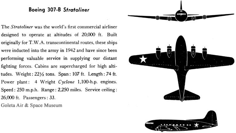 Goleta Air and Space Museum: Boeing 307 N19903